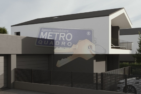 rendering lato garage - UNIFAM. AUTONOMA ZANè (VI) CENTRO 